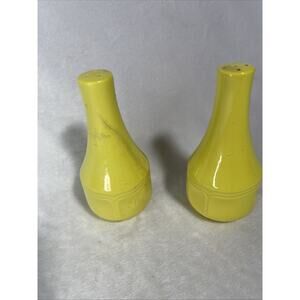 Vtg Salt And Pepper Shaker Set Japan Made Independence Ironstone Heavy Crazing